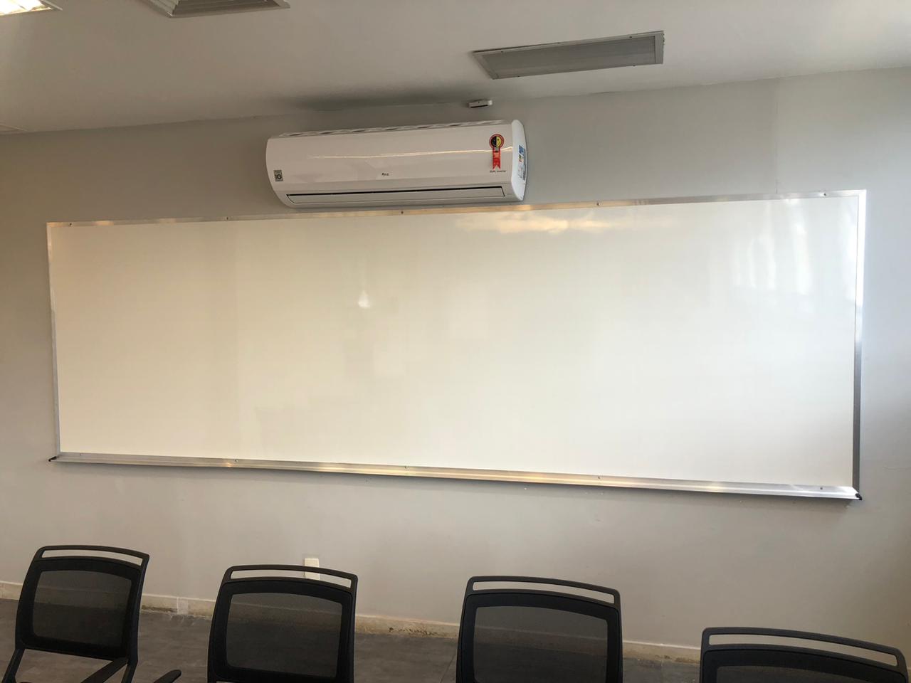 Quadro Branco Liso Reforçado Esquadria